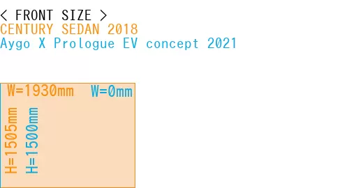 #CENTURY SEDAN 2018 + Aygo X Prologue EV concept 2021
